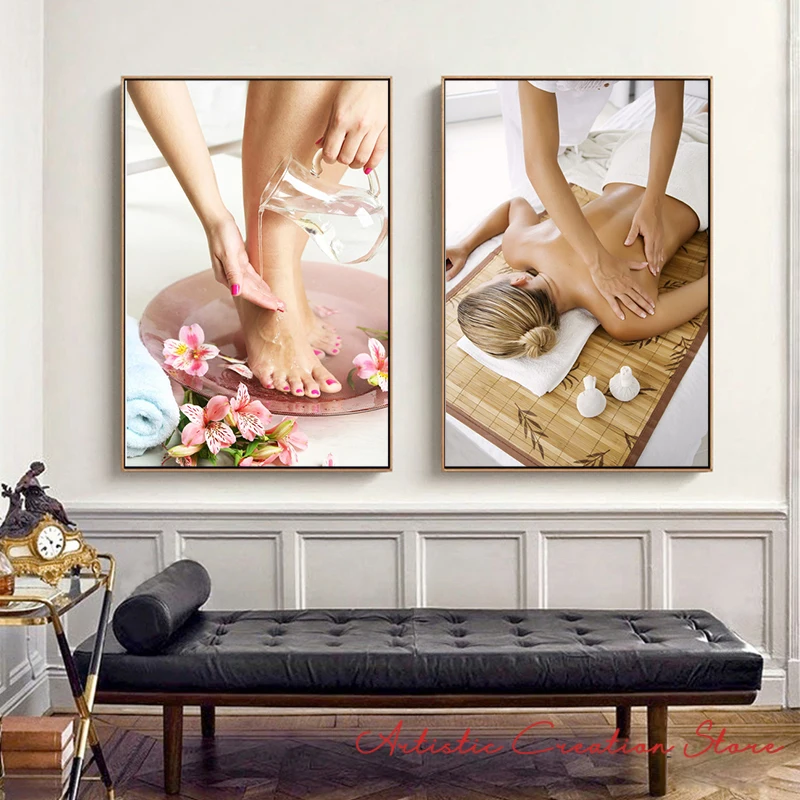 Nail Spa Beauty Salon Body Mas - Spa Wellness Images avaliação e preço