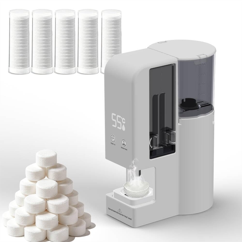 Hot Towel Warmer Dispenser for - Spa Wellness Images avaliação e preço