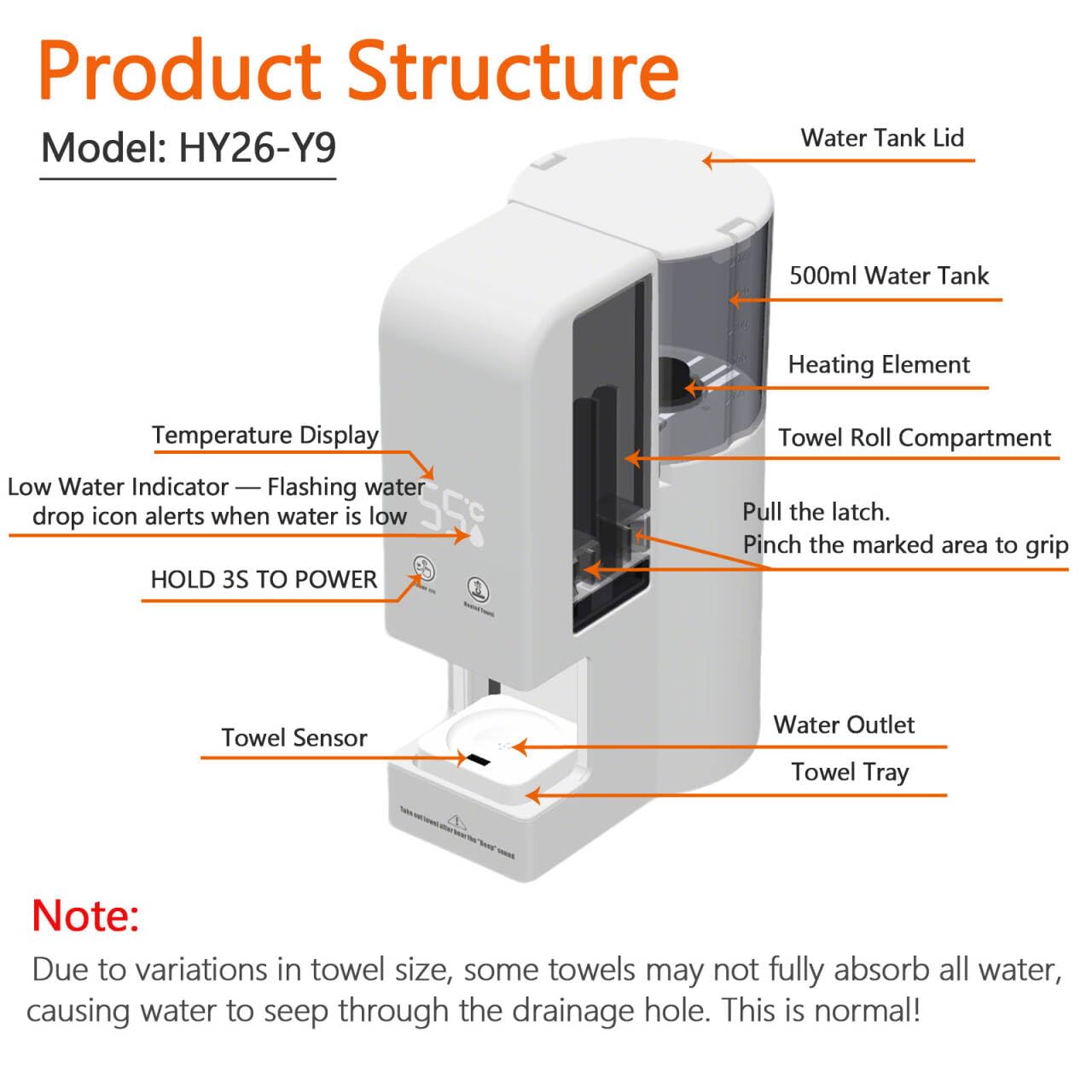 Hot Towel Warmer Dispenser for - Spa Wellness Images avaliação e preço