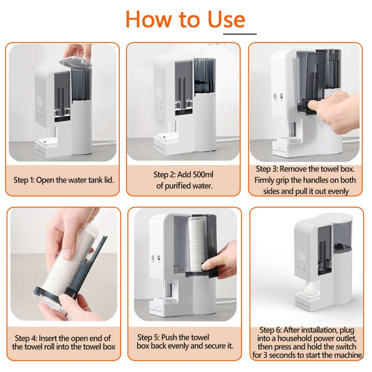 Hot Towel Warmer Dispenser for - Spa Wellness Images avaliação e preço